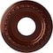 Ekena Millwork Jackson Ceiling Medallion (Fits Canopies up to 7 3/8"), 12 1/4"OD x 4"ID x 1 1/8"P, Antique Copper CM12JAACS - alternate 1